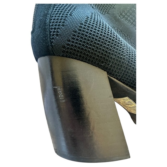 Jeffrey Campbell Final black sock booties – pointed toe, block heel, size 8.5 - Picture 12 of 13